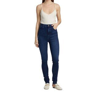 Triarchy High Waist Skinny Jean in dark wash size 26